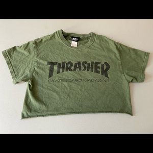 Thrasher Cropped tshirt